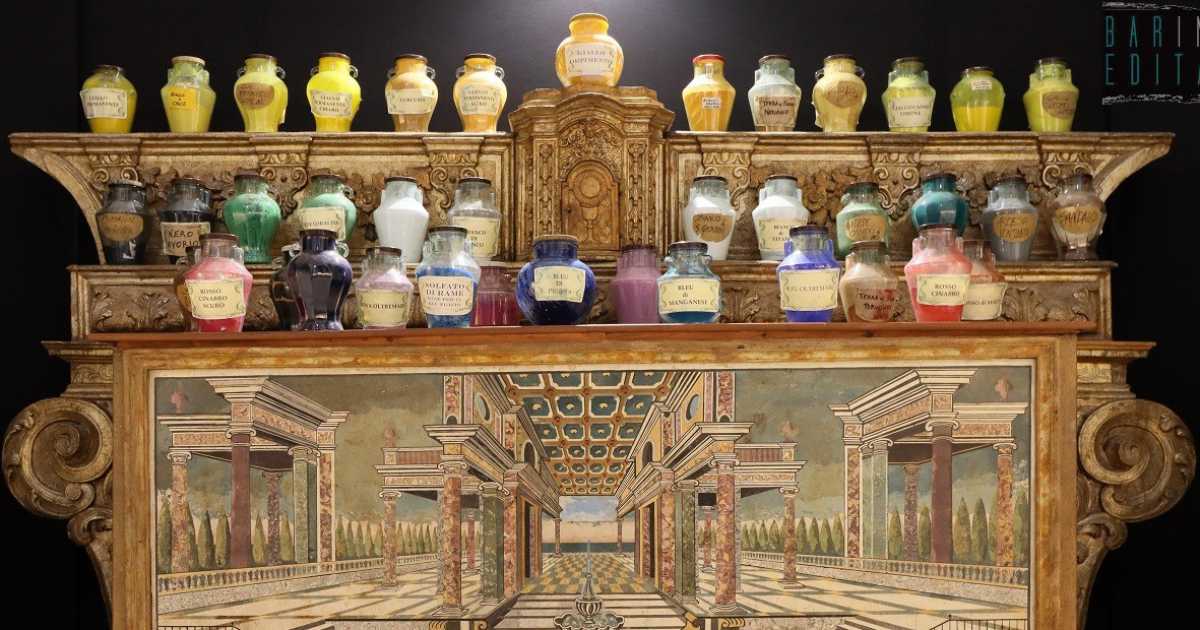 Dal bleu egizio al rosso carminio: a Santa Teresa dei Maschi il "Museo dei pigmenti colorati"